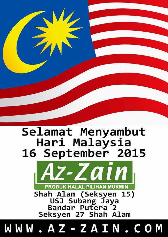 Selamat Menyambut Hari Malaysia Dari AzZainMart Shah Alam 3