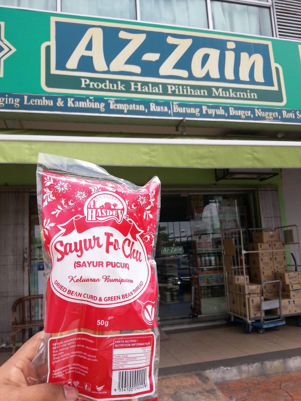 Pengurusan AzZainMart Shah Alam Sekali Lagi Mengunjungi Tempat Penghasilan Sayur Fucuk Hasdey Di Pulau Pinang 1