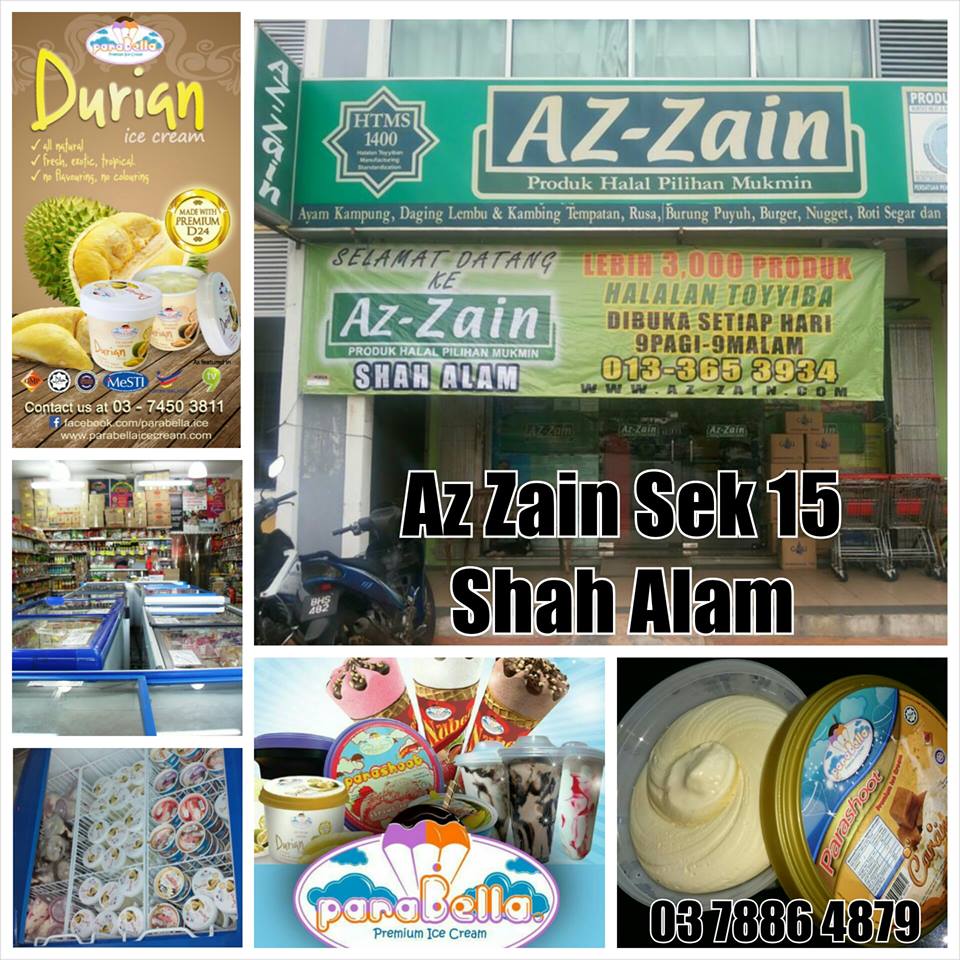 Parabella Ice Cream : Pandangan AzZainMart Shah Alam 3