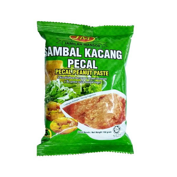 sambal pecal jamilah mansor 150g sambal pecal jamilah mansor 150g