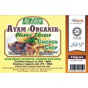 ayam organik azzain chicken chop