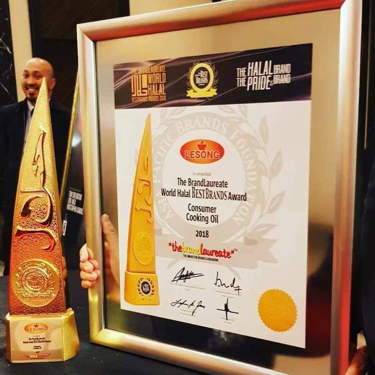 Minyak Cap lesong The BrandLaureate Award - World Halal Brand Award (Consumer-Cooking Oil) (2)