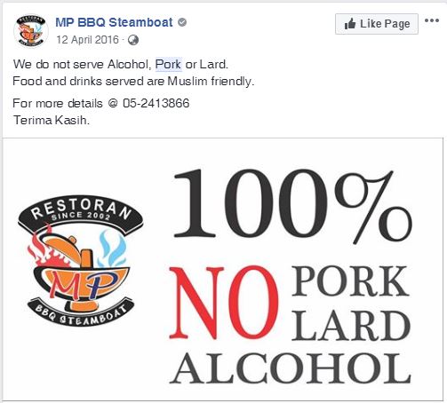 Siasatan aduan Viral Restoran BBQ Steamboat di Ipoh telah dijalankan oleh KPDNHEP Perak 2