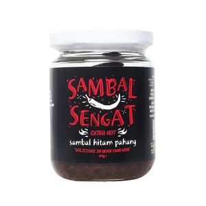 sambal-sengat sambal hitam pahan extra hot 200g
