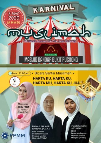 Jom ke Karnival Muslimah Masjid Bandar Bukit Puchong! 4