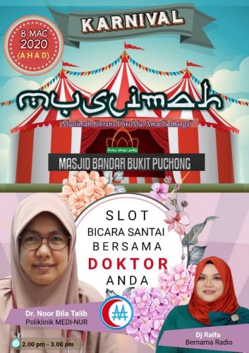 Jom ke Karnival Muslimah Masjid Bandar Bukit Puchong! 5