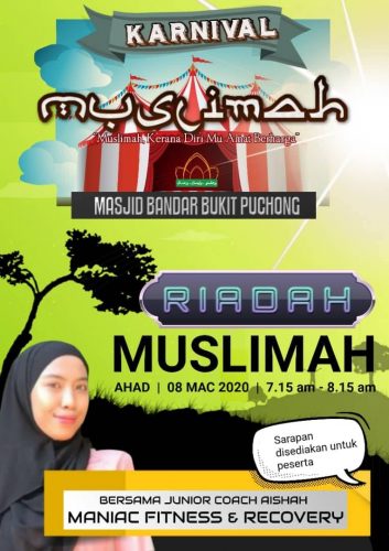 Jom ke Karnival Muslimah Masjid Bandar Bukit Puchong! 2