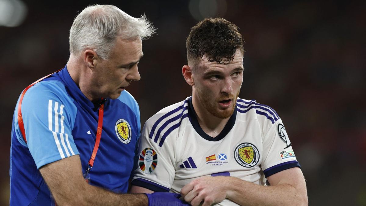 Liverpool Mendapat Kabar Buruk Untuk Cedera Andrew Robertson