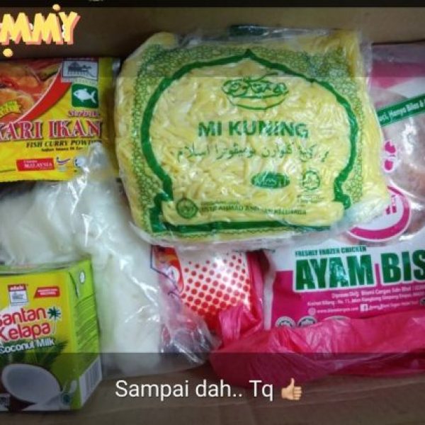 testimoni home delivery azzainmart 2